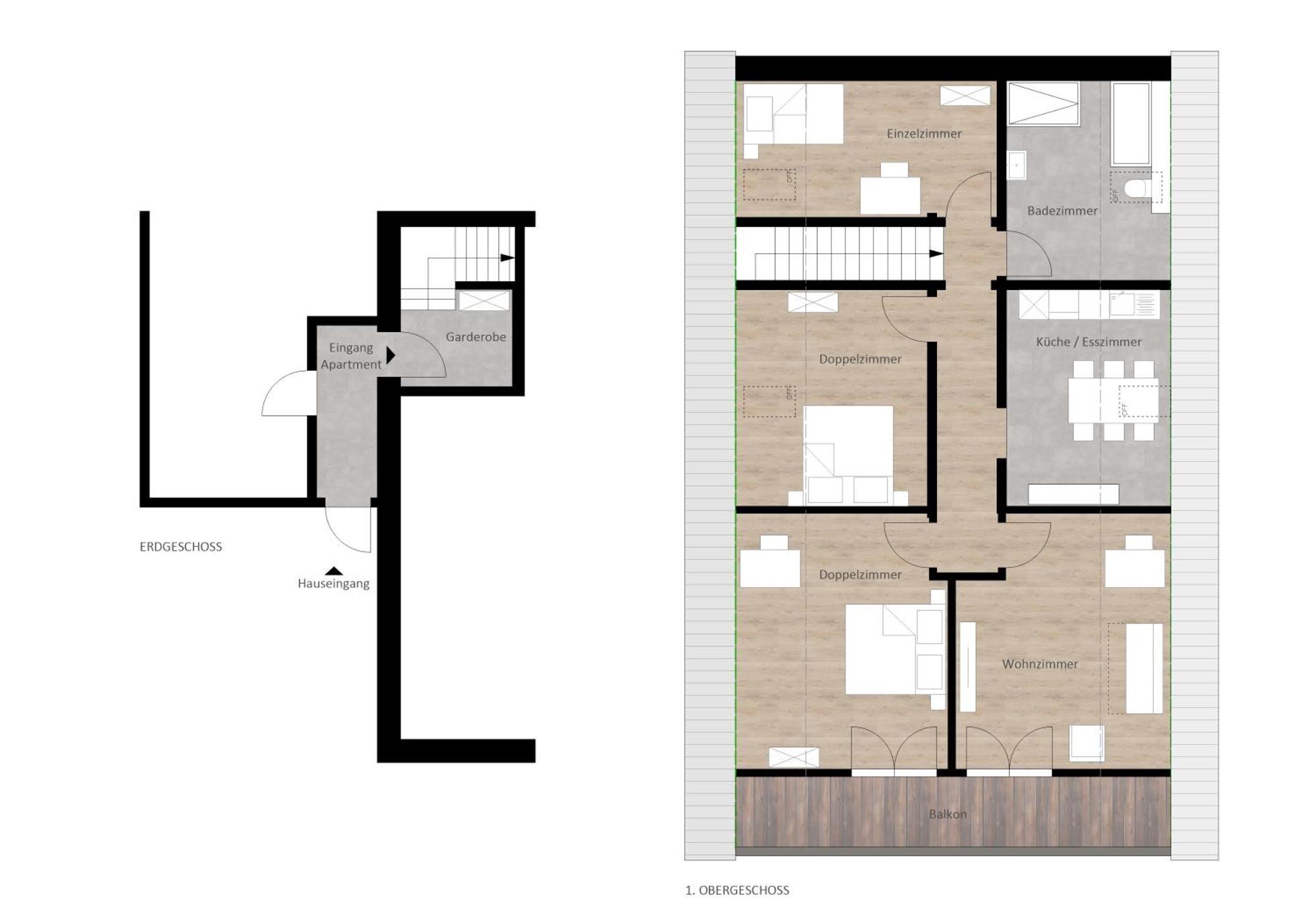 Apartment Naehe Airbus Manching Buitenkant foto