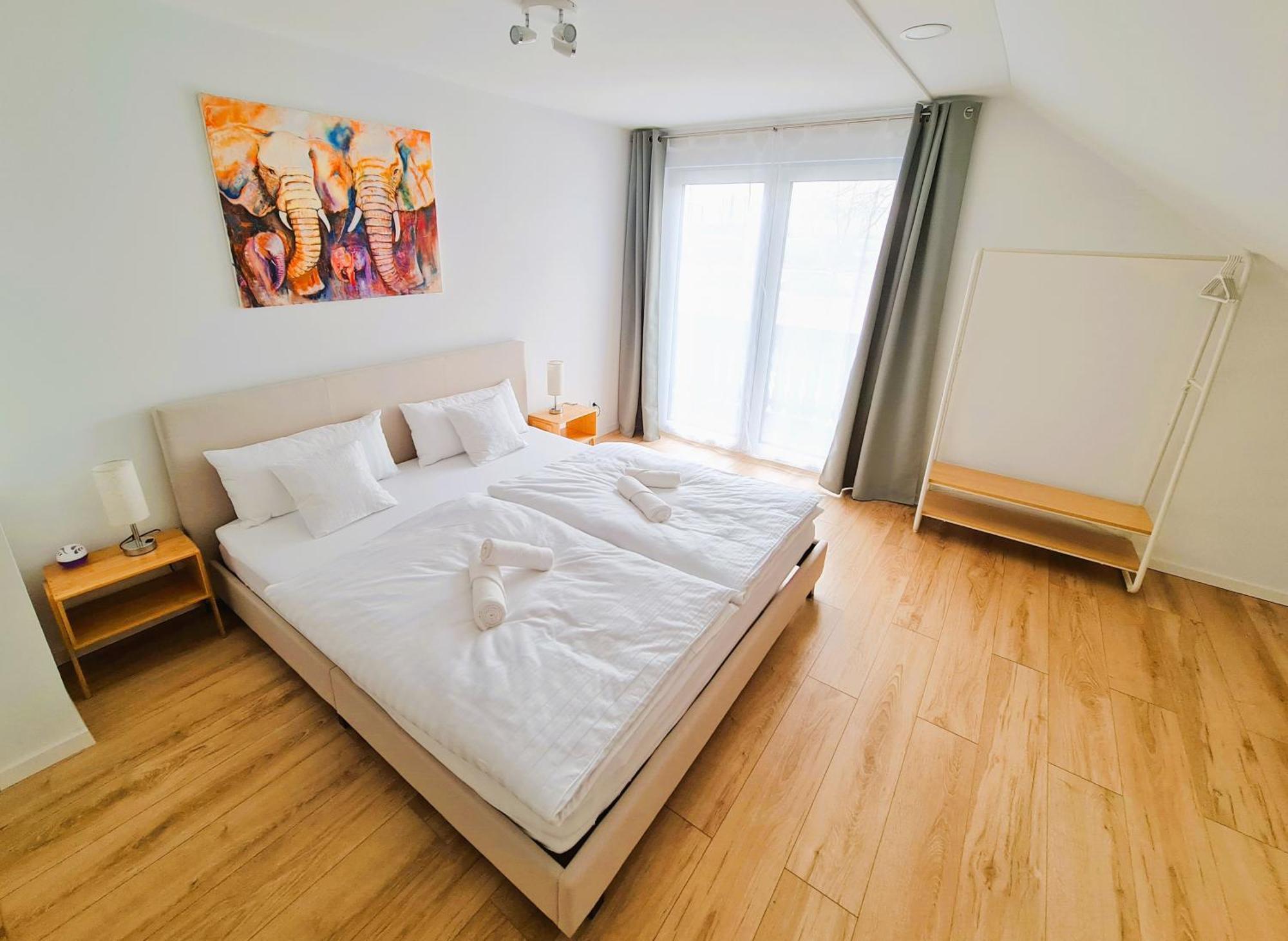 Apartment Naehe Airbus Manching Buitenkant foto