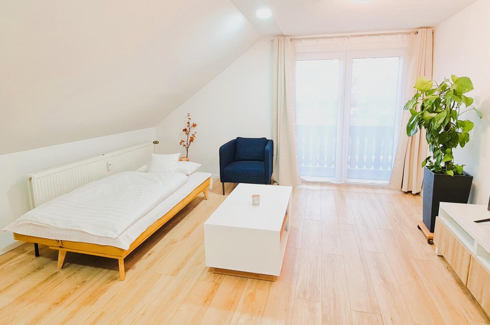 Apartment Naehe Airbus Manching Buitenkant foto