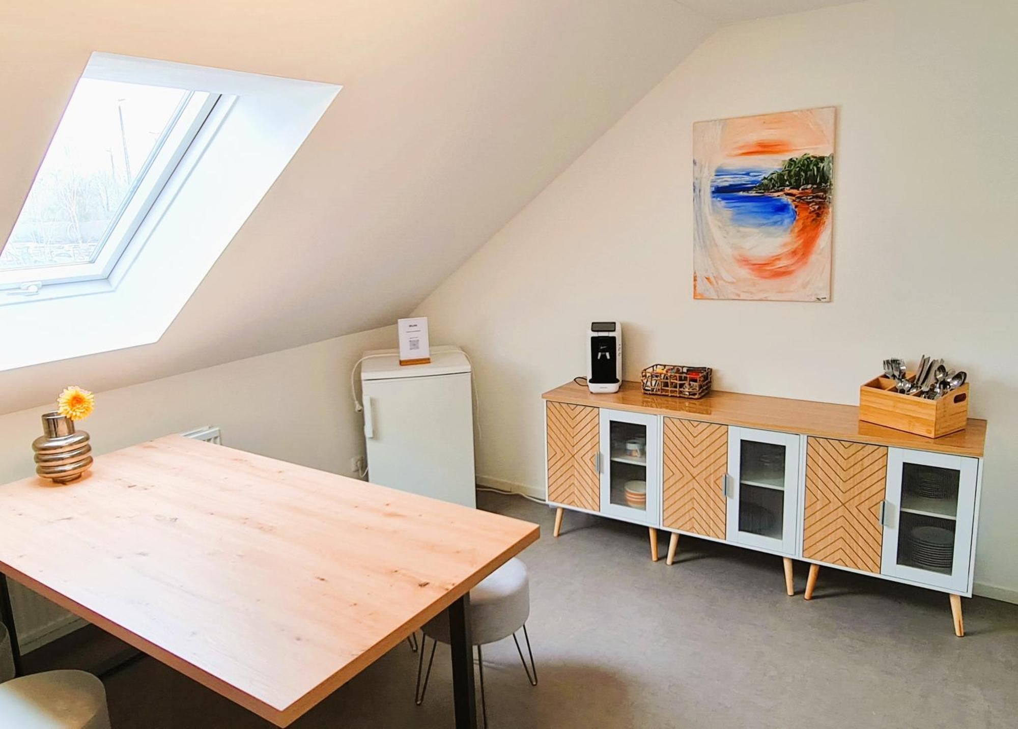 Apartment Naehe Airbus Manching Buitenkant foto