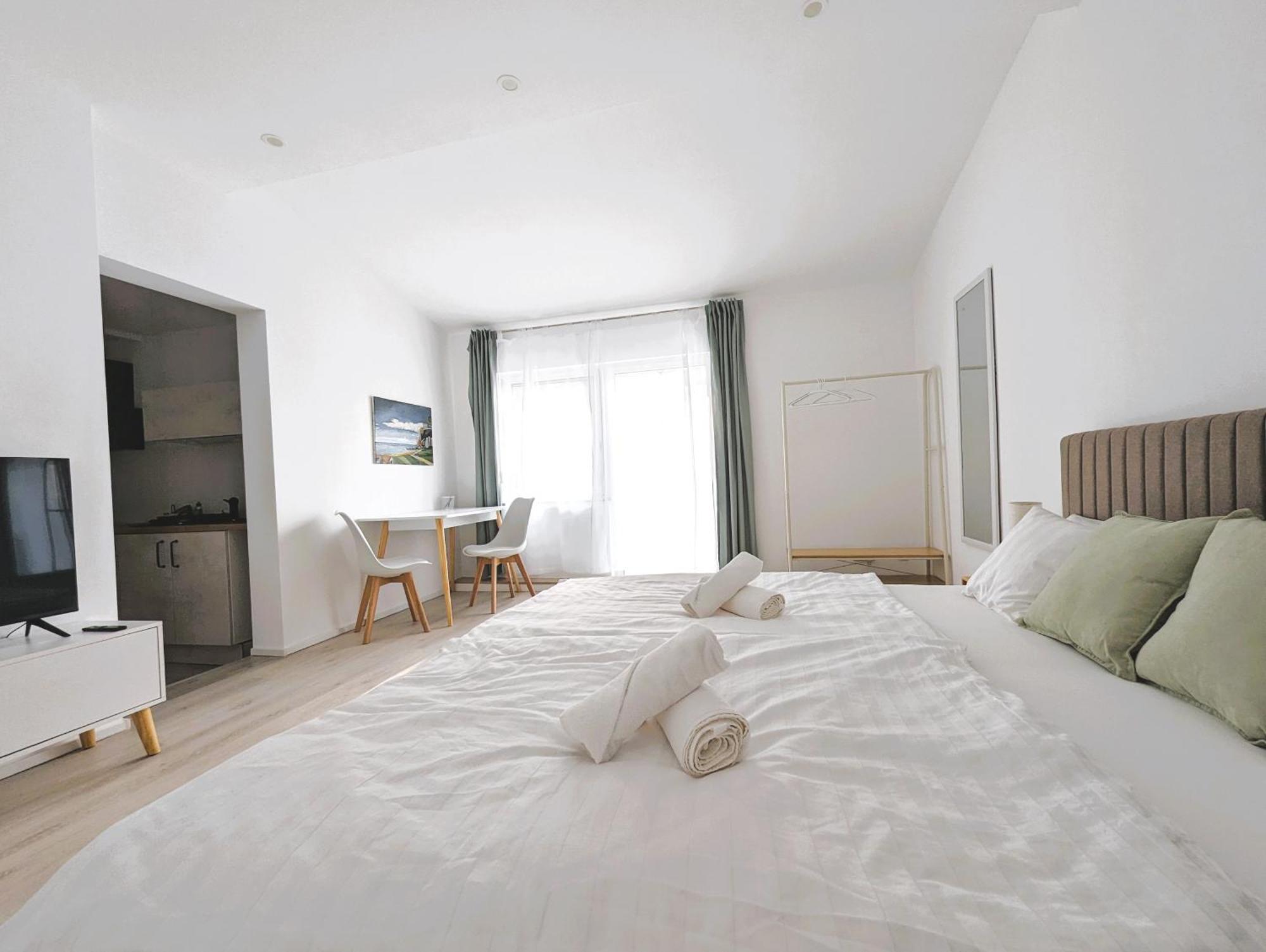 Apartment Naehe Airbus Manching Buitenkant foto